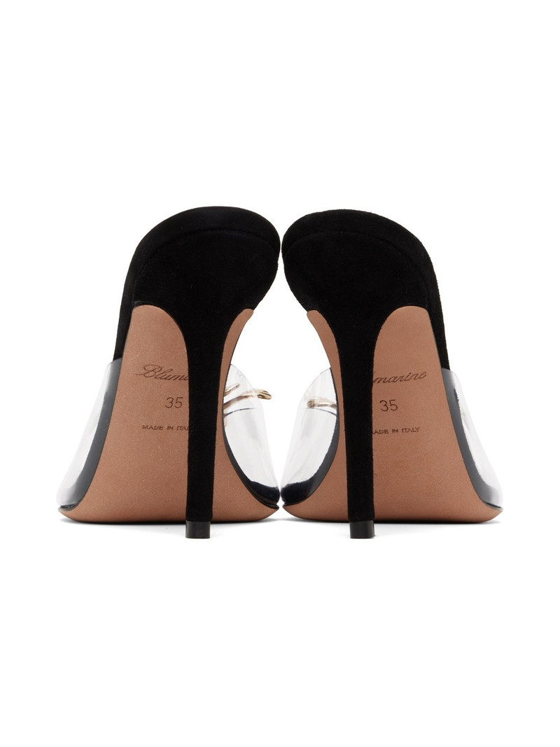 Black Dafne Heeled Sandals 2