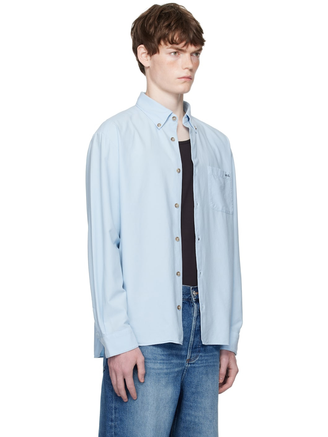 Blue Mateo Logo Shirt - 2