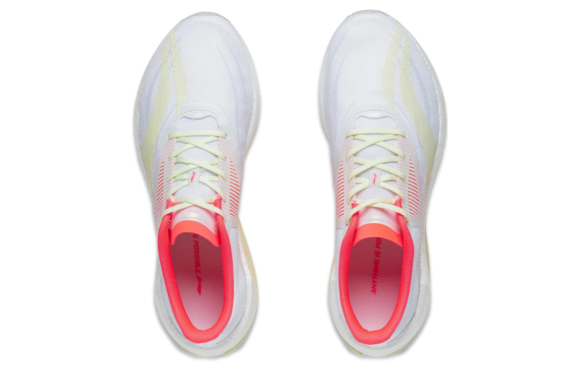 (WMNS) Li-Ning Super Light XX 'White Green Red' ARBT002-7 - 4