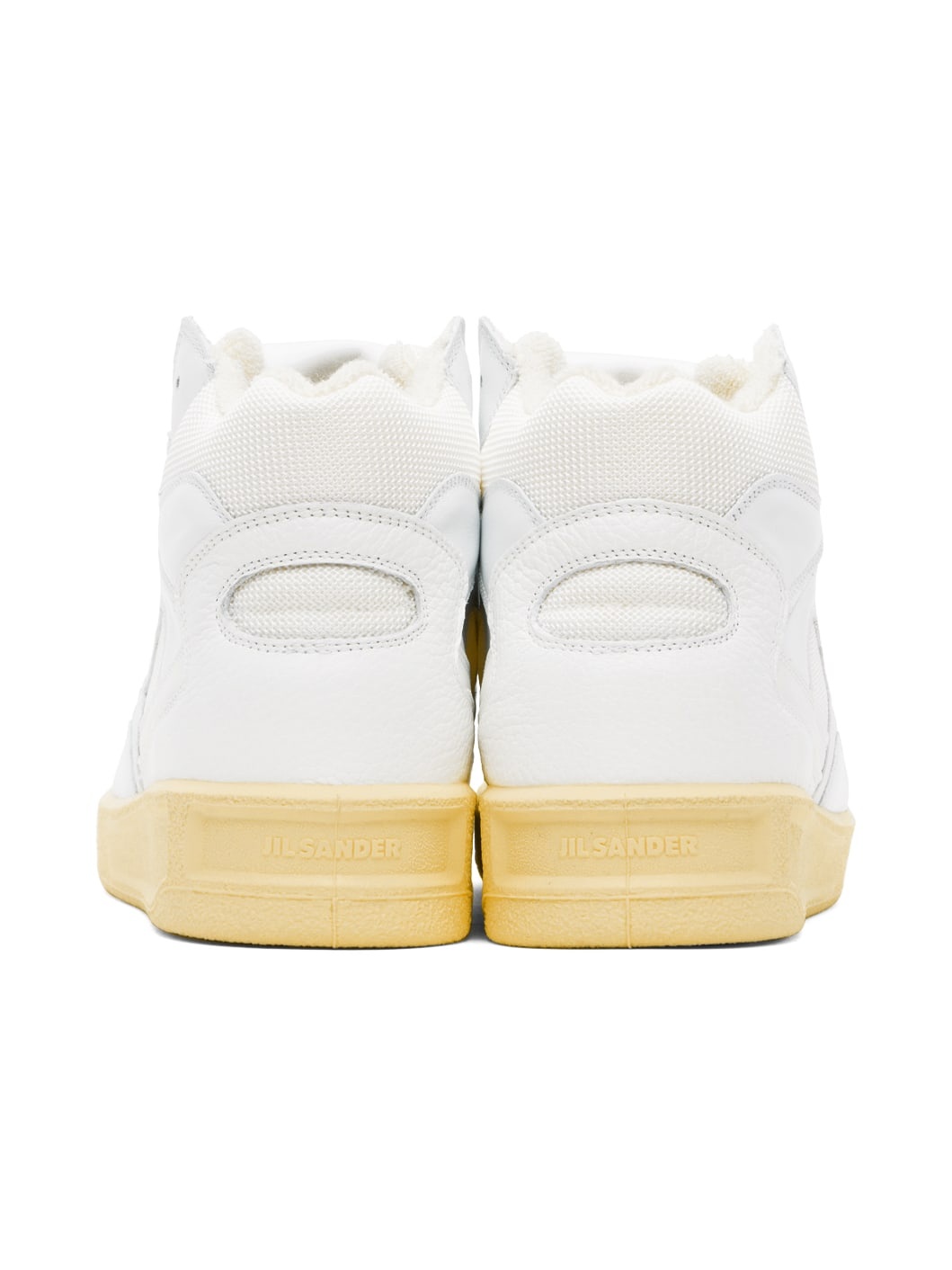 White High-Top Sneakers - 2