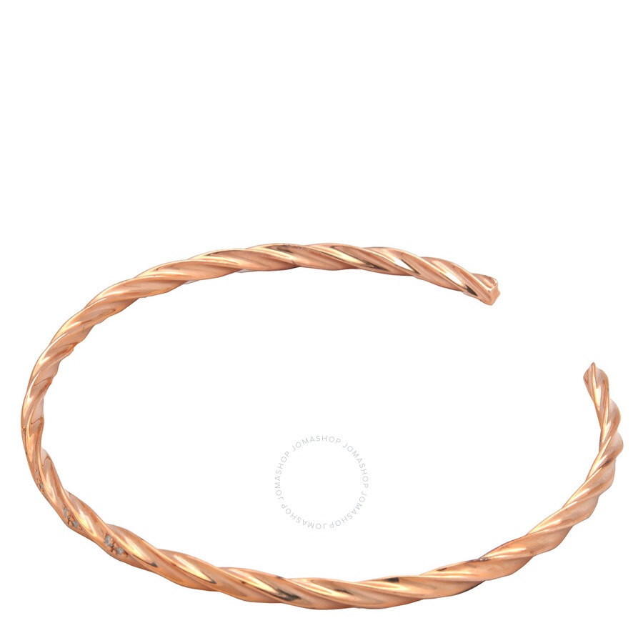 Diamanti Per Tutti - Diamanti Per Tutti Fate Rose Gold-Plated Diamond Cuff, Size XX - 3
