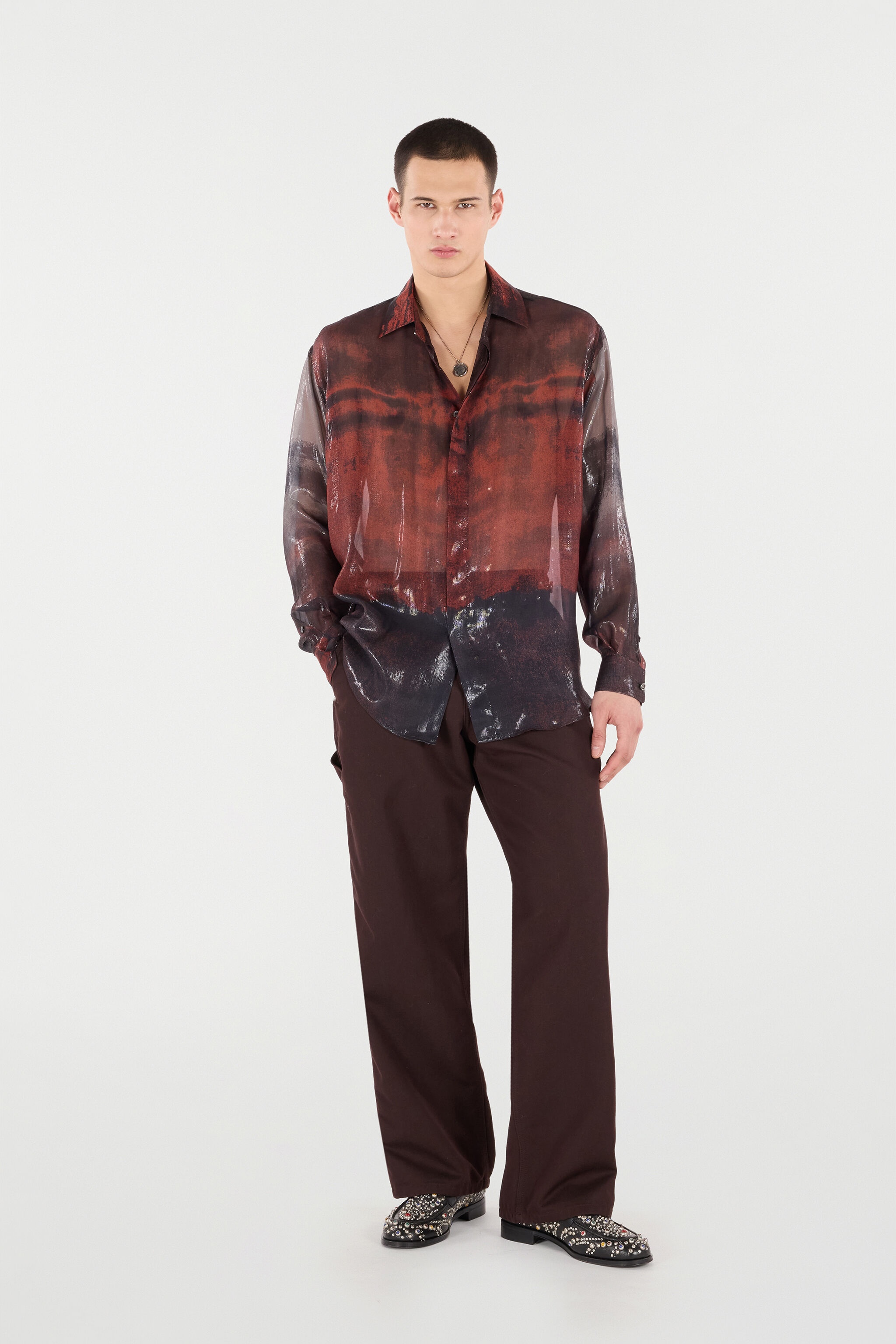 Cotton-Blend Pants - 2