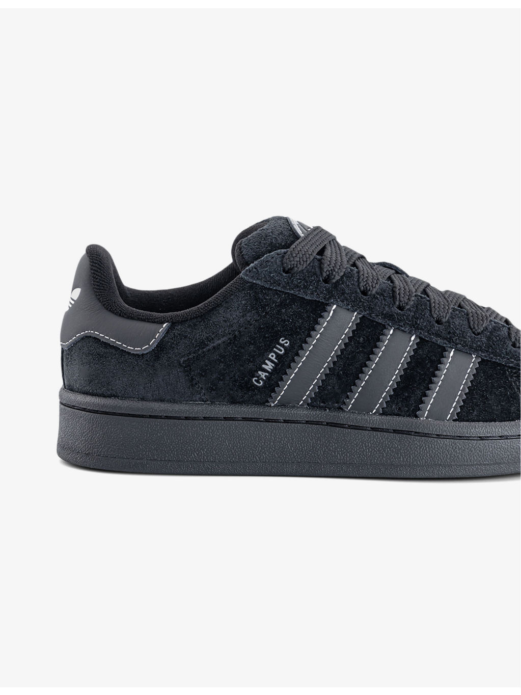 Campus 00s brand-stripe low-top suede trainers - 5