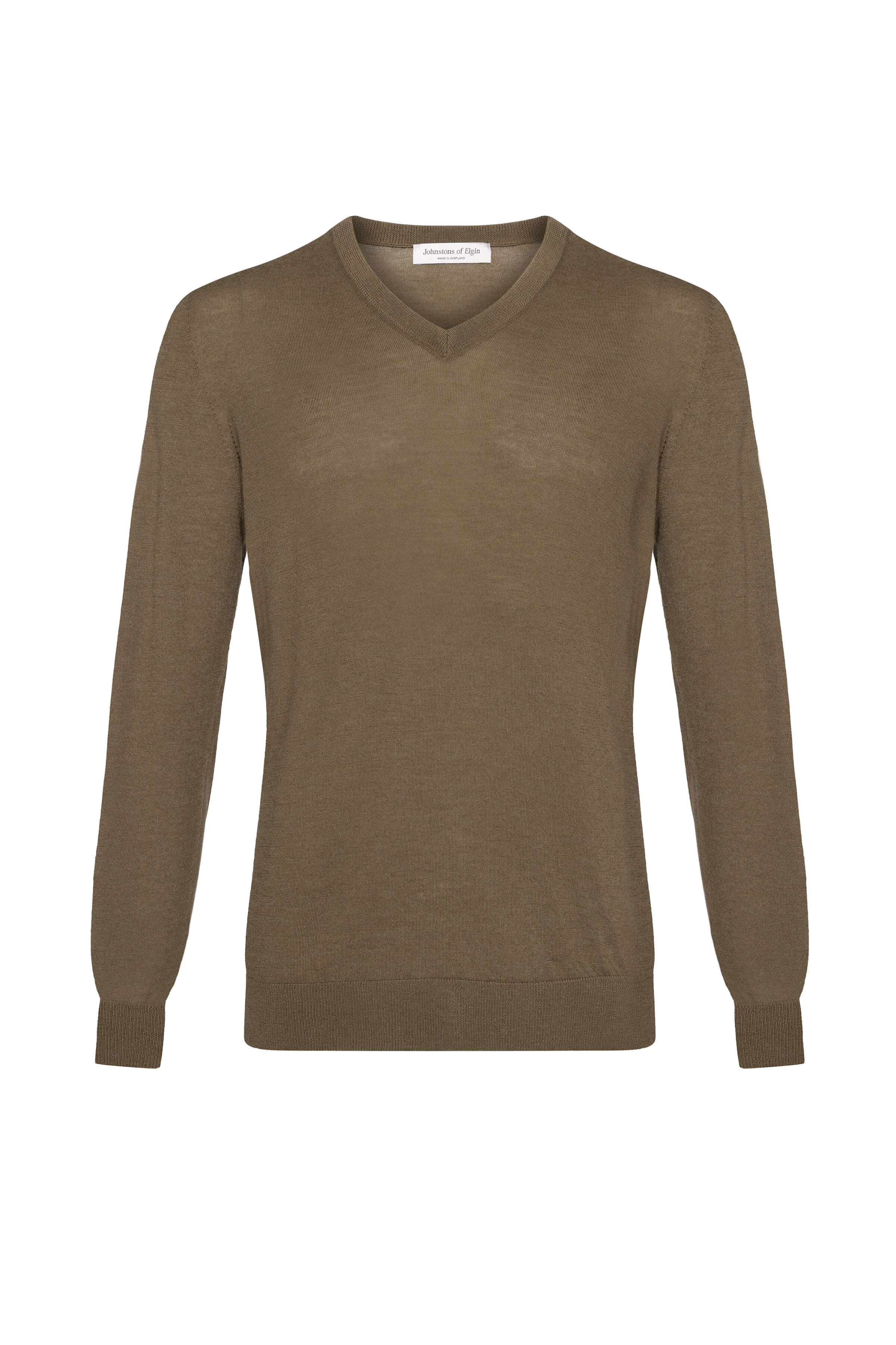 Superfine Cashmere V Neck - 7