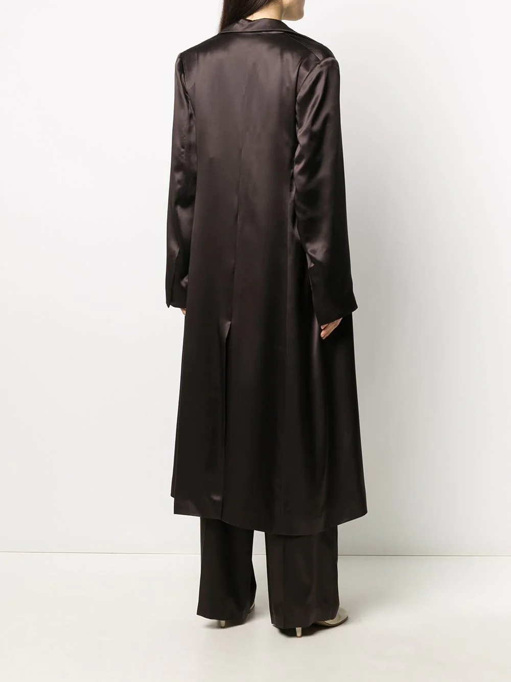 silk duster coat - 4