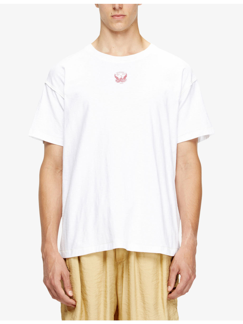 T-Norm-T13 Phoenix-Embroidered Cotton-Jersey T-Shirt - 3