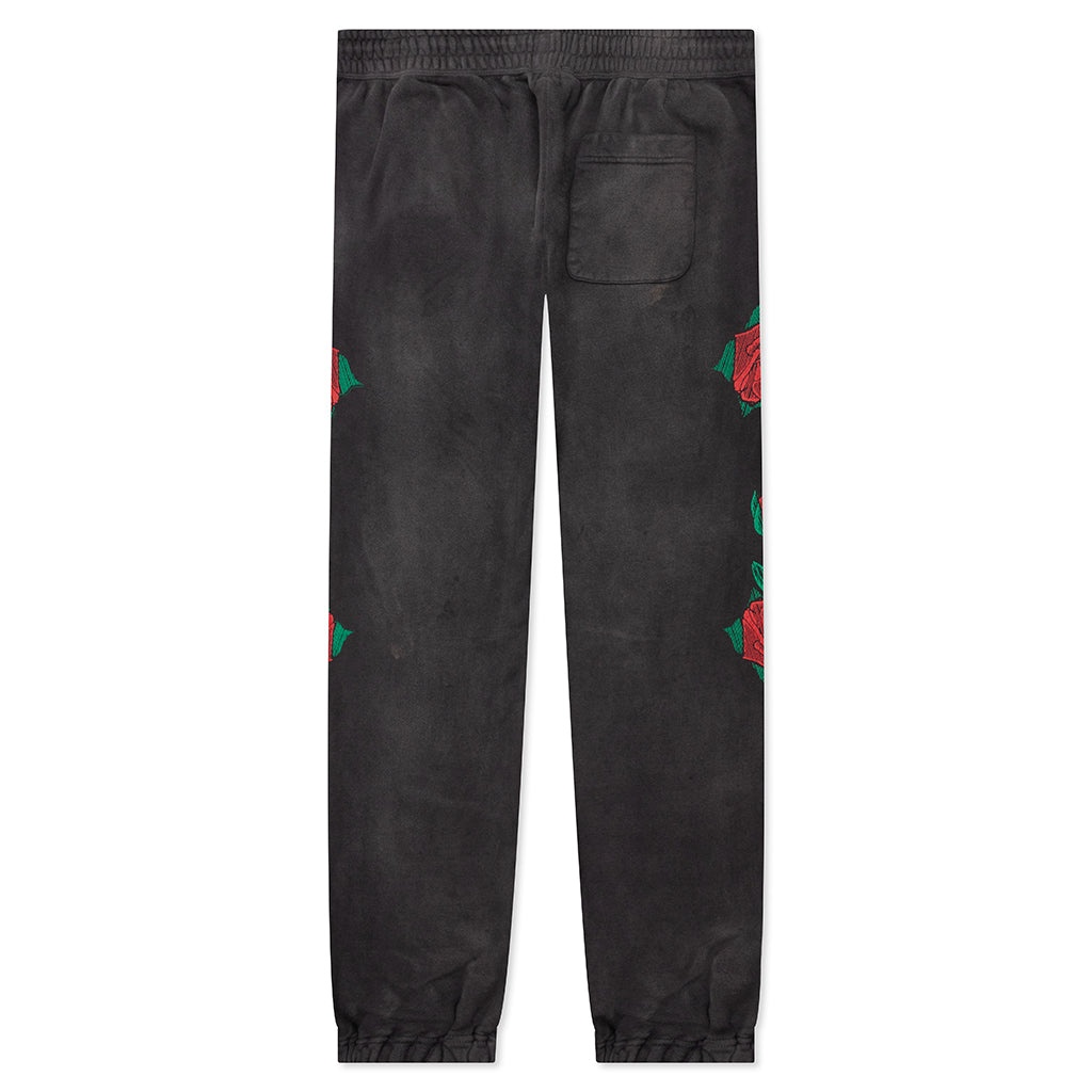 SAINT MICHAEL X VLONE SWEAT PANTS - BLACK - 2