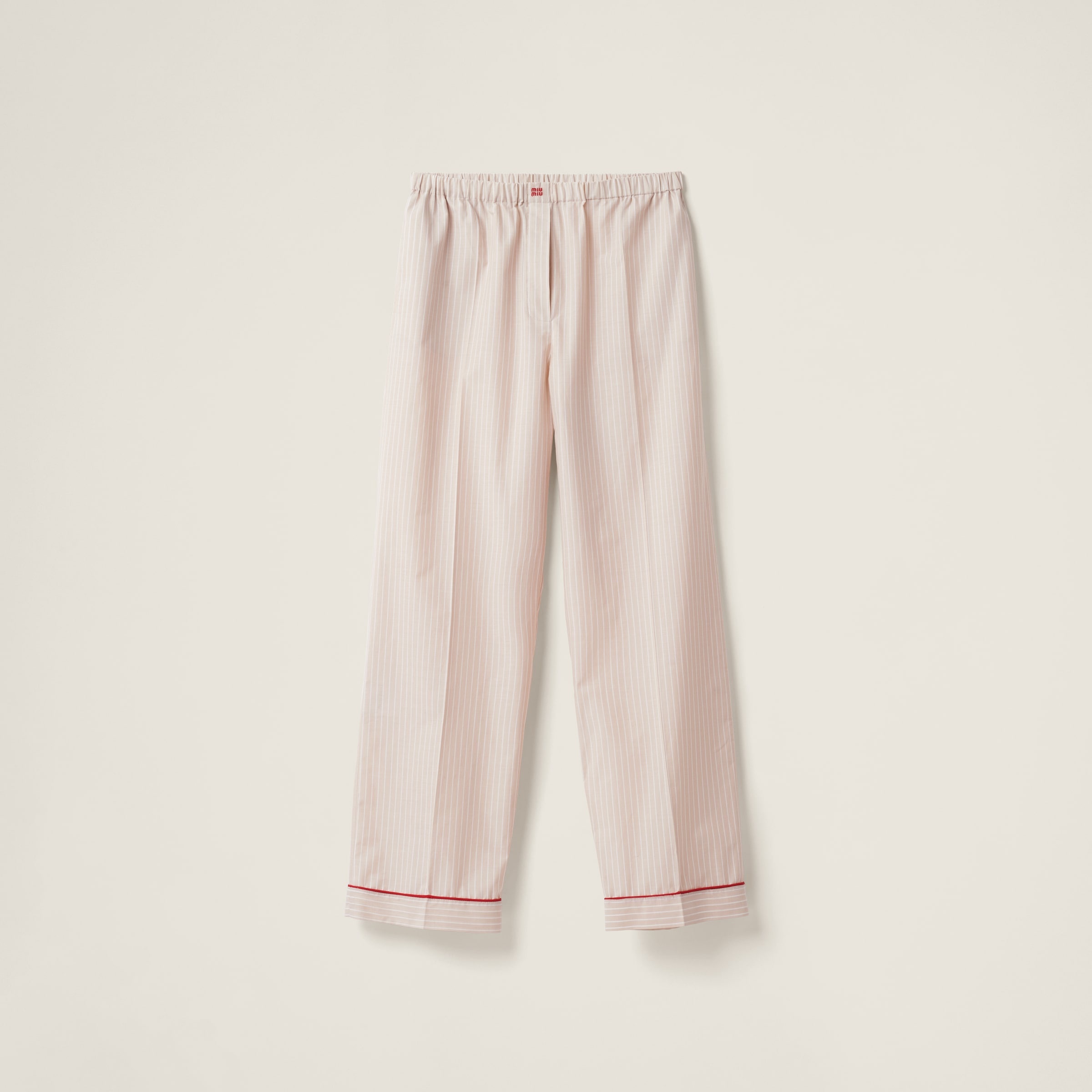 Cotton pajama pants - 1
