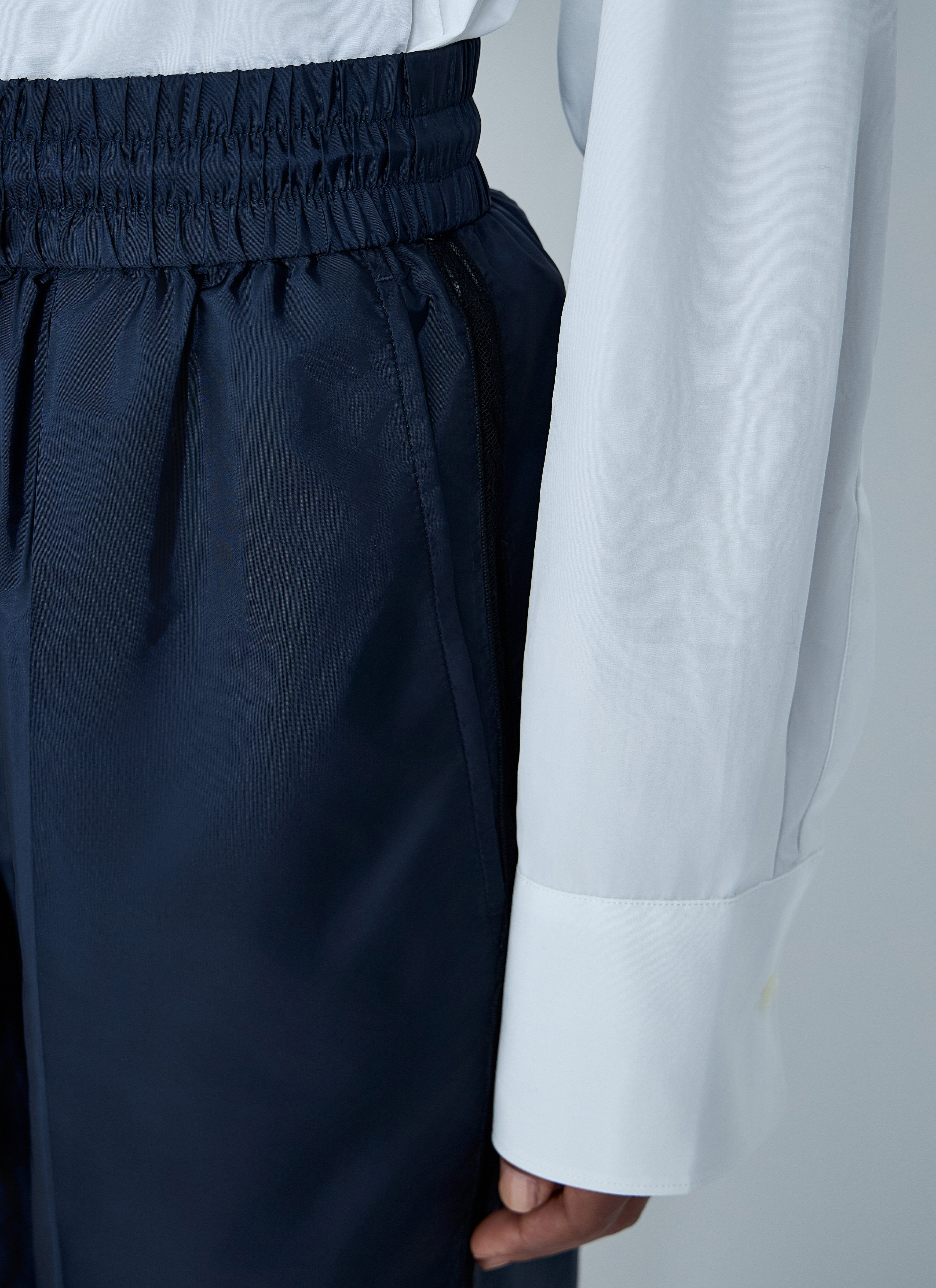 Prada Women Logo Plaque Pants - 5