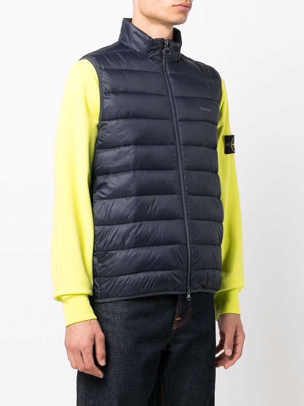 logo puffer gilet - 3