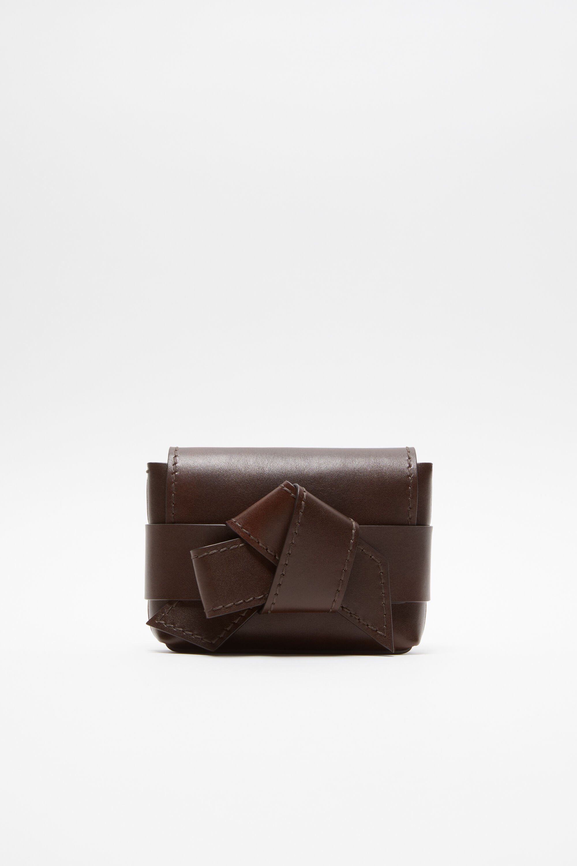 Musubi mini crossbody bag - Dark brown - 1