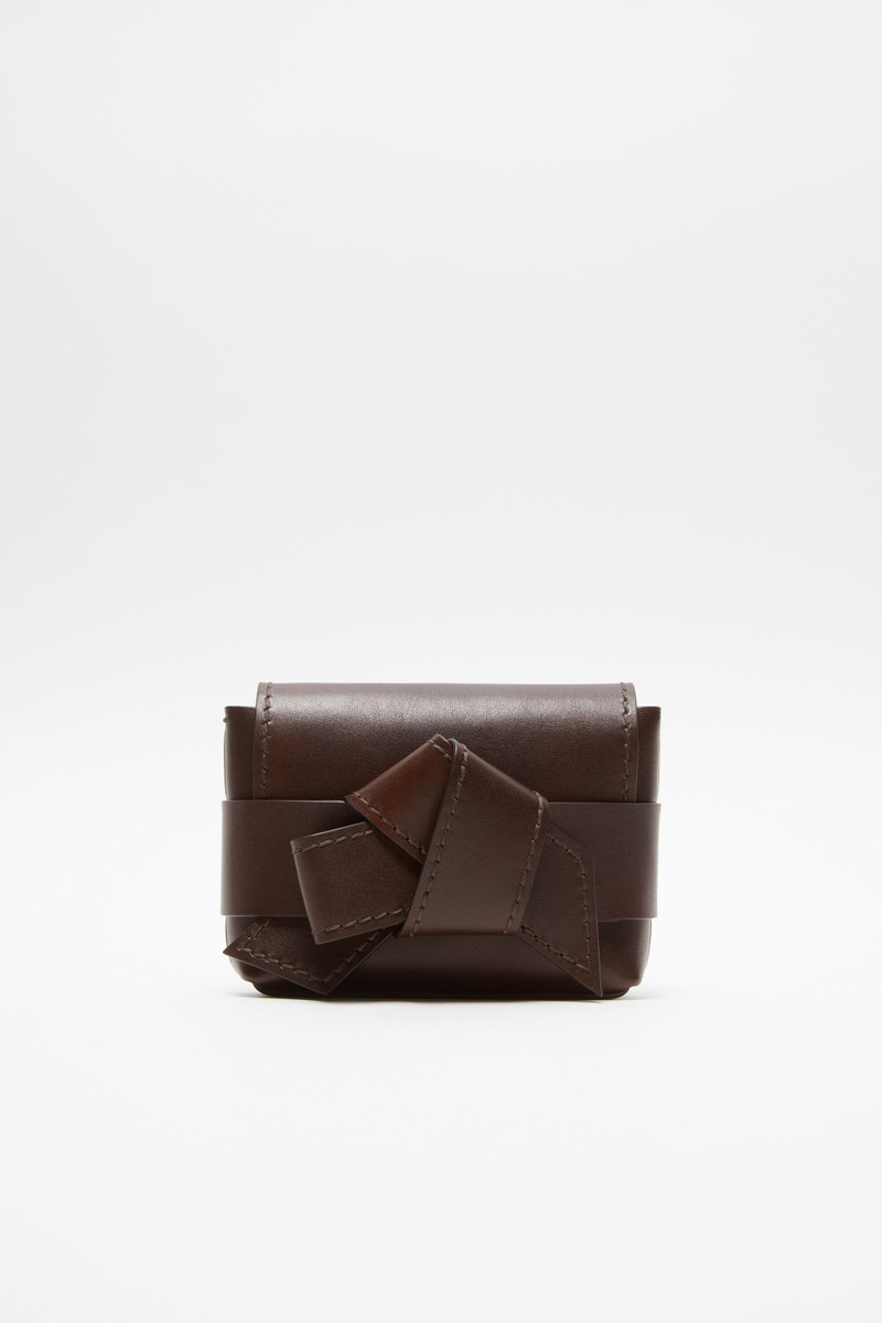 Musubi mini crossbody bag - Dark brown 1