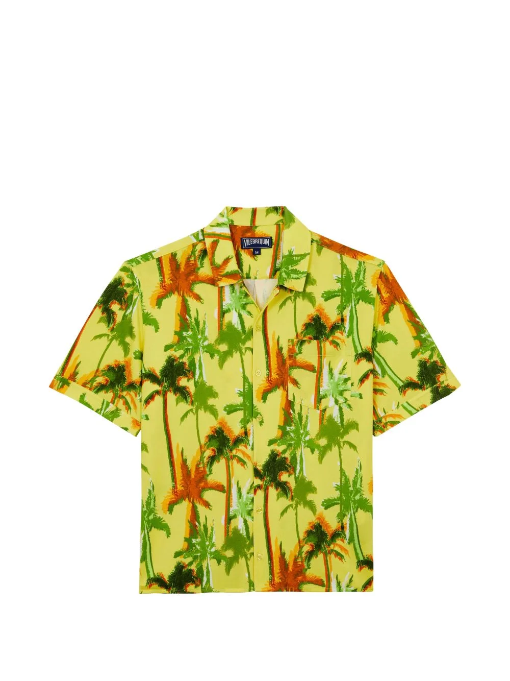 palms offset cotton shirt - 1