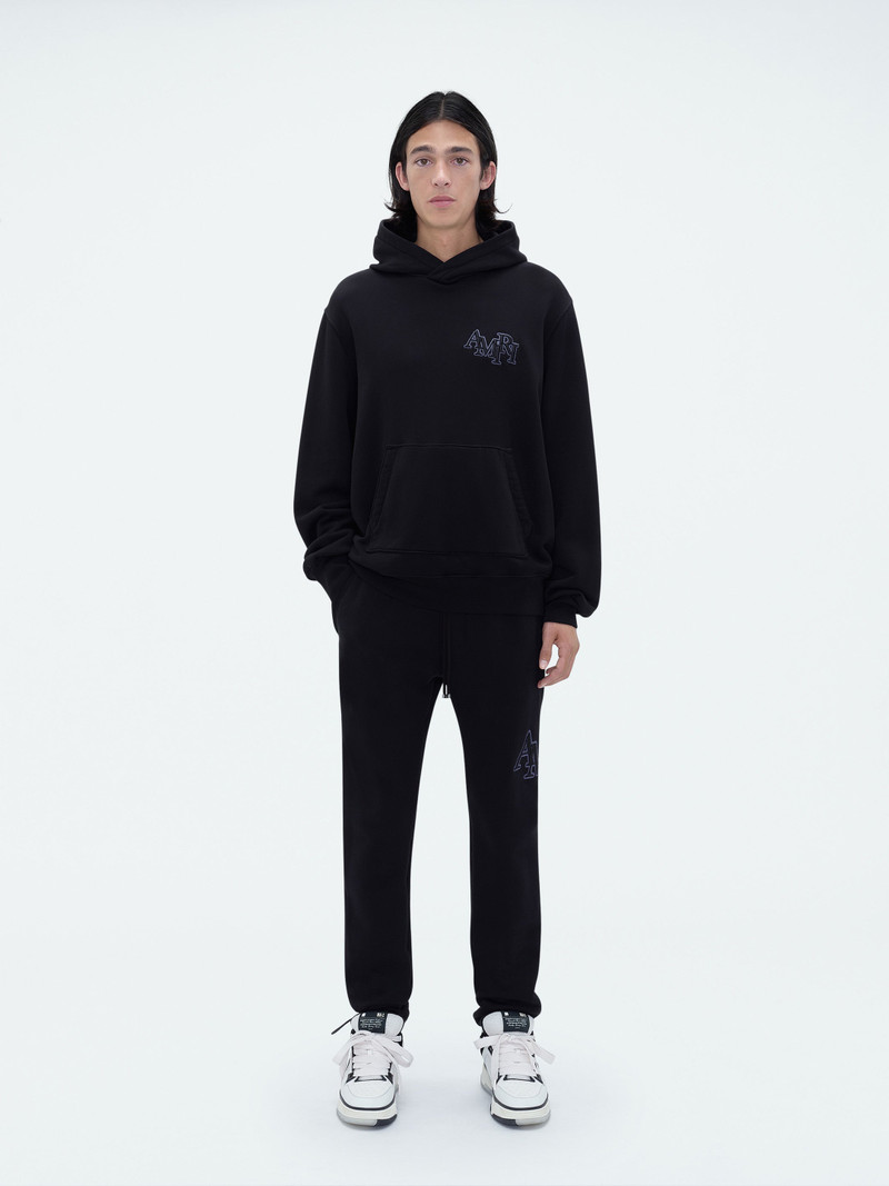 AMIRI AMIRI STAGGERED HOODIE outlook