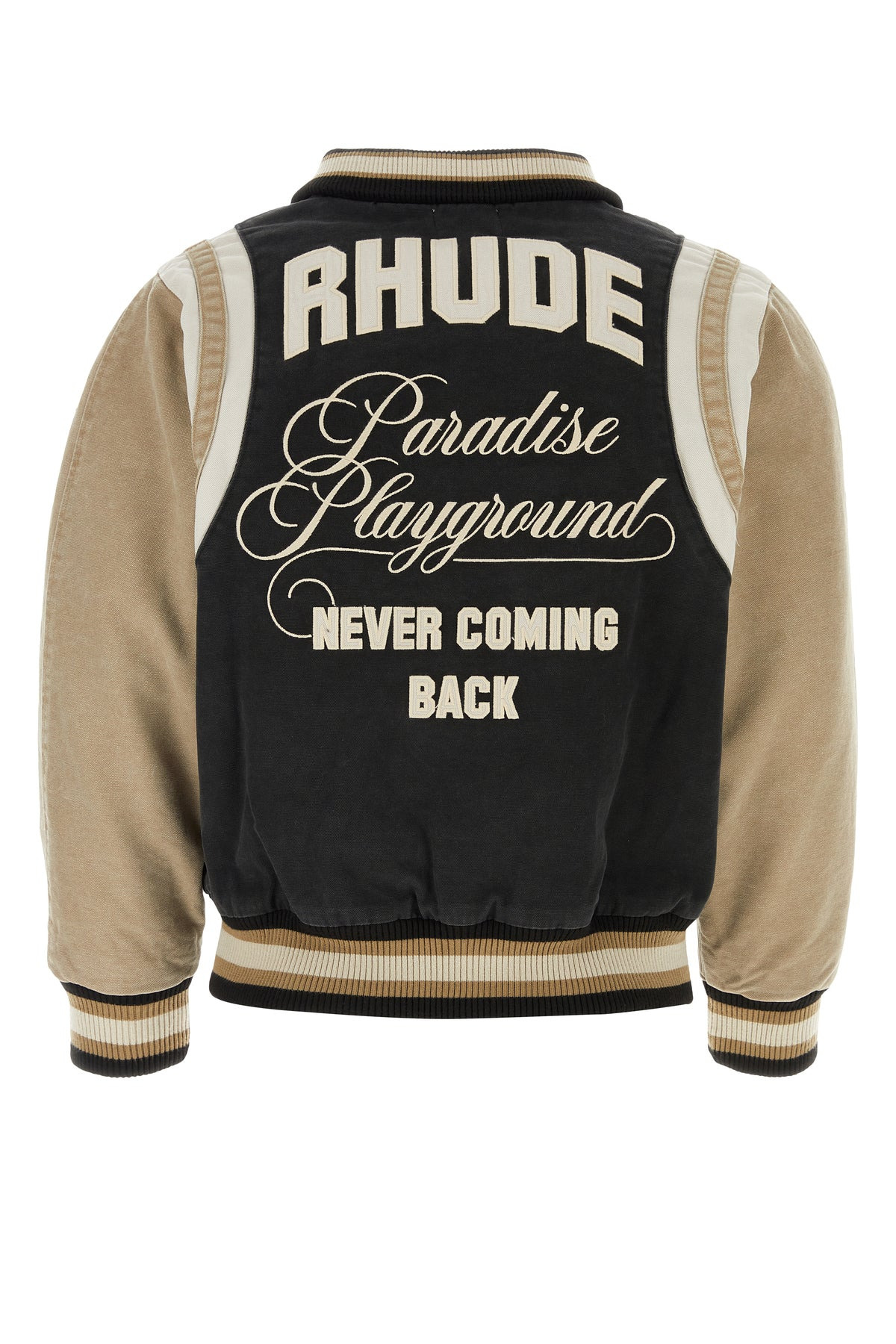 Multicolor canvas bomber jacket - 2
