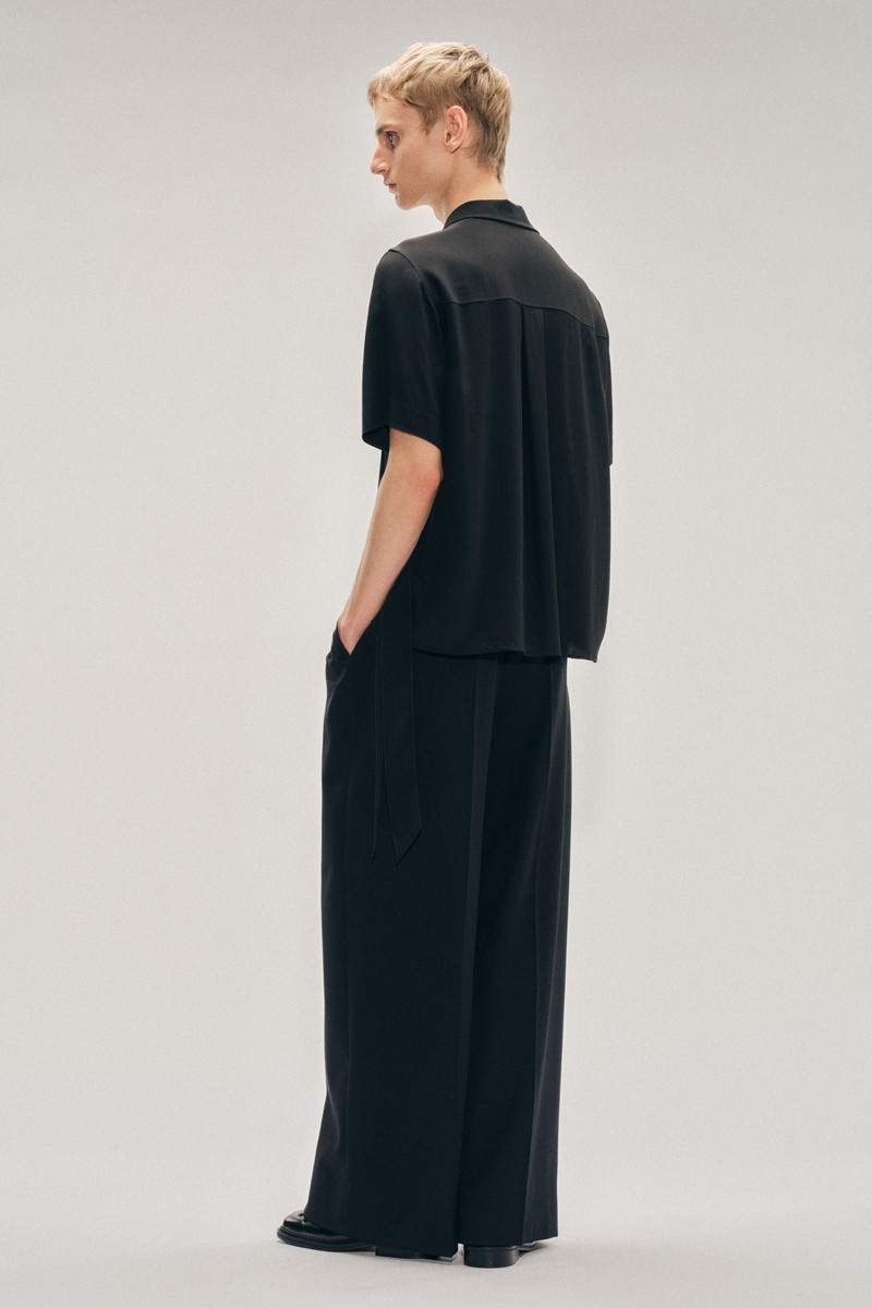 Pressed Bow Sash Shirt 3