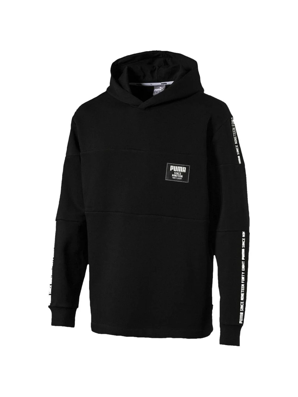 Rebel Block patch to the front hoodie - 1