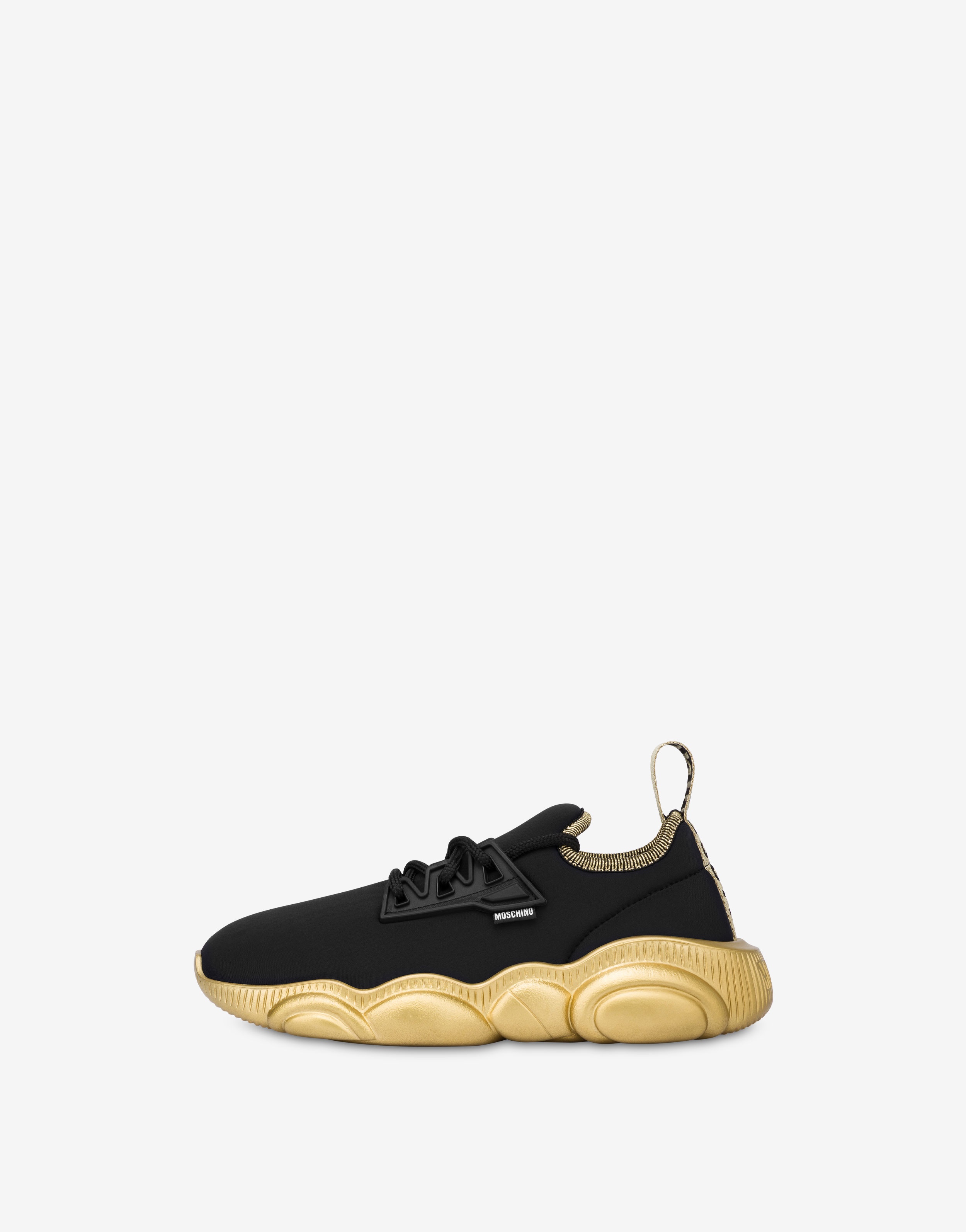 LAMINATED SOLE TEDDY SHOES - 2