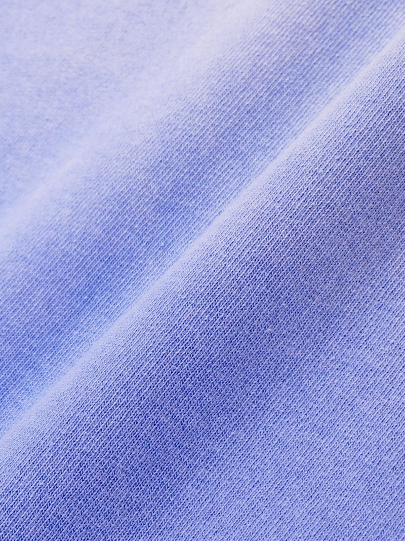 Serif logo-embroidered cotton hoodie 4