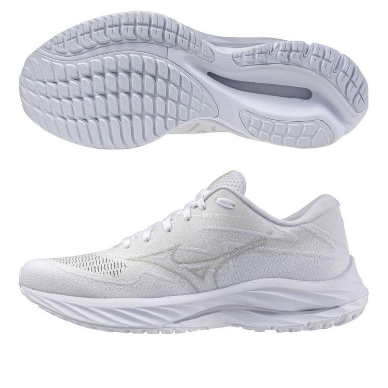 Mizuno Mizuno Wave Rider 27 SSW 'All White' J1GD237573 outlook
