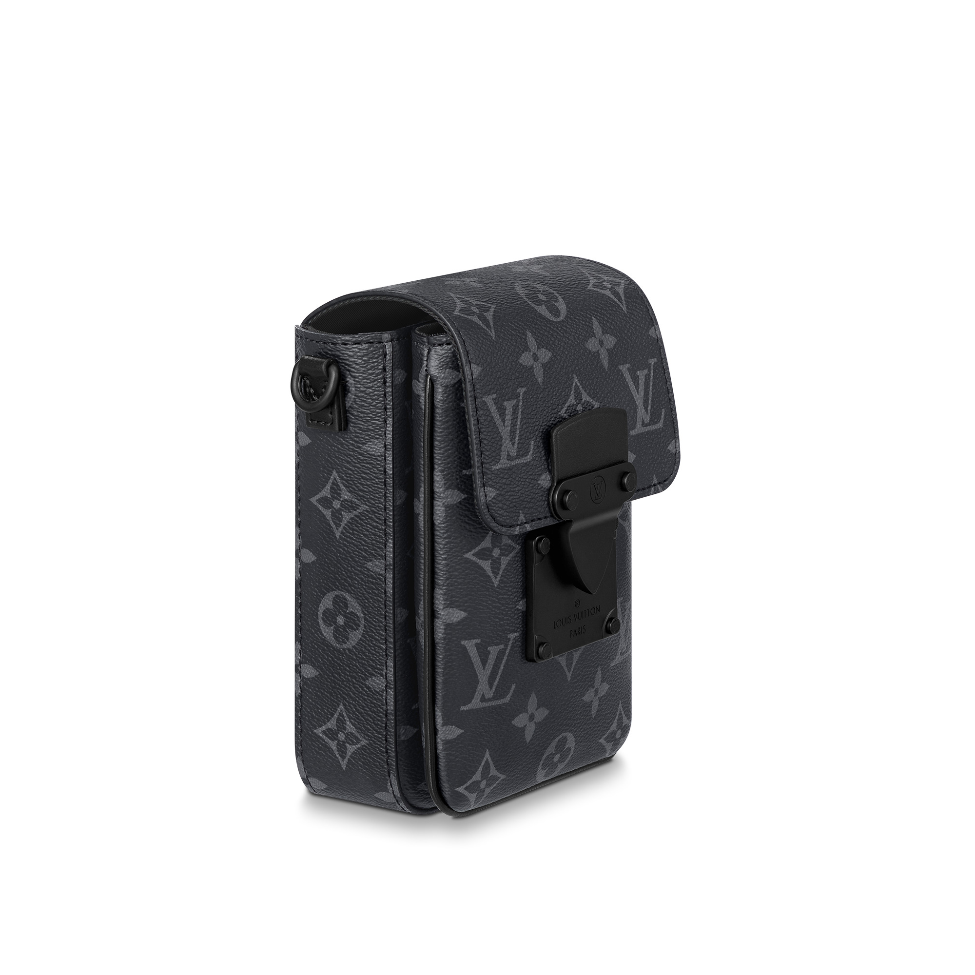 Louis Vuitton S-Lock Vertical Wearable Wallet Eclipse Monogram Eclipse