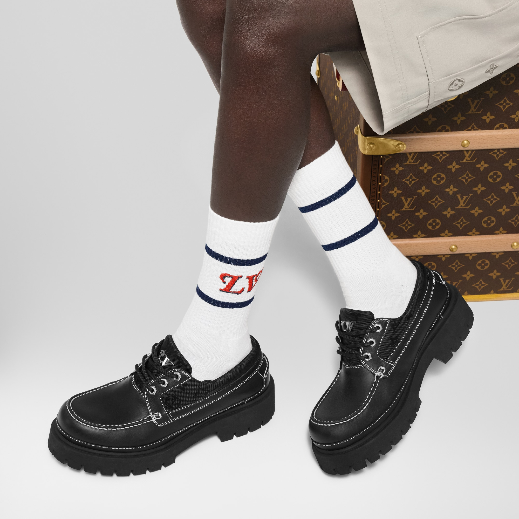 LV Remix Boat Shoe - 7