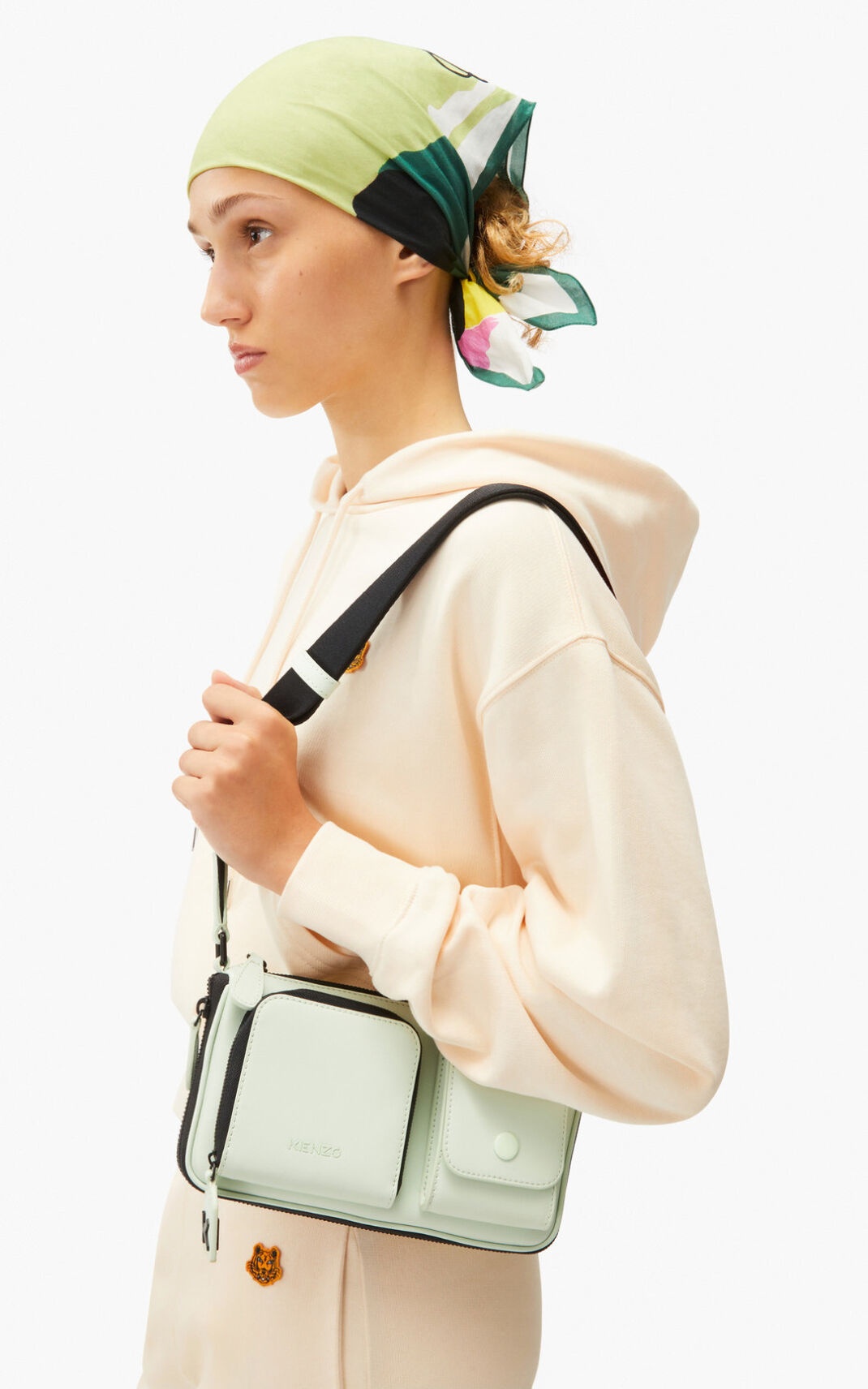 Small KENZO Kompact leather handbag - 2