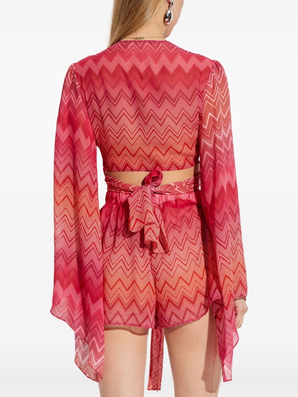 zigzag-woven top - 4