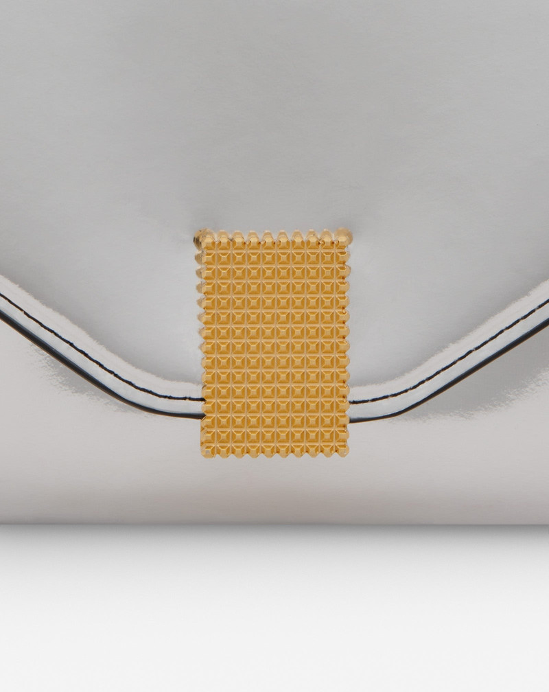 CONCERTO WALLET ON CHAIN BAG IN METALLIC LEATHER 6
