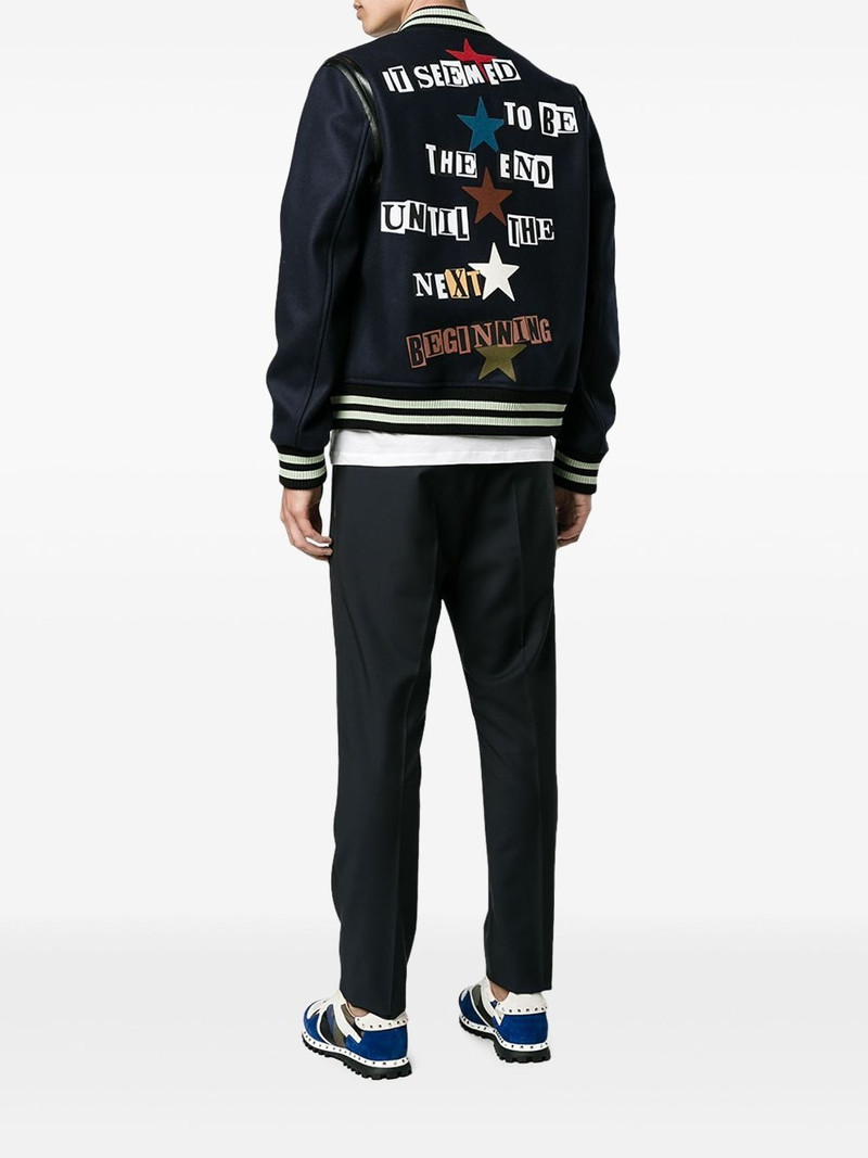 Valentino printed bomber jacket outlook