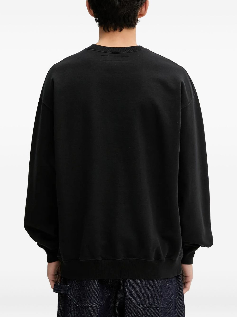 logo-print crew-neck sweatshirt - 4