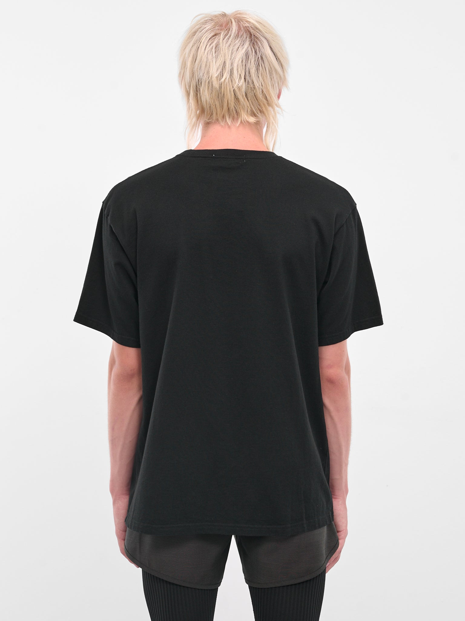 Black Horror Graphic Print Tee - 3