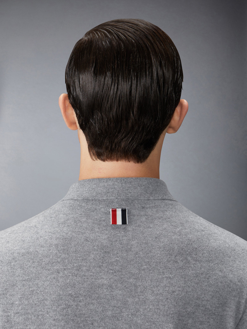 Cashmere Jersey Stitch 4-Bar Shirt 6