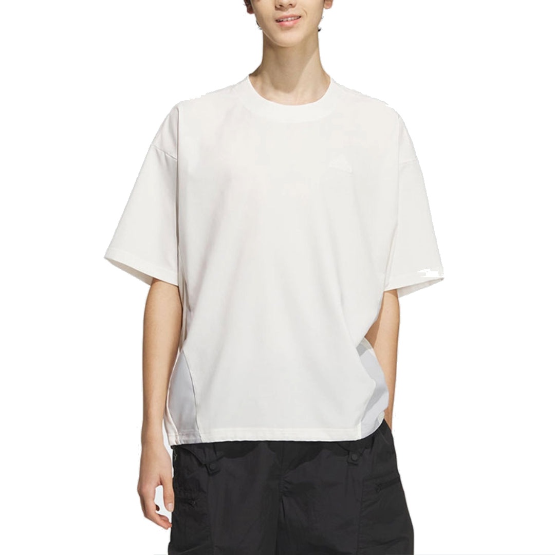 adidas Future Style Woven T-Shirt Asia Sizing 'White' JI9869 - 3