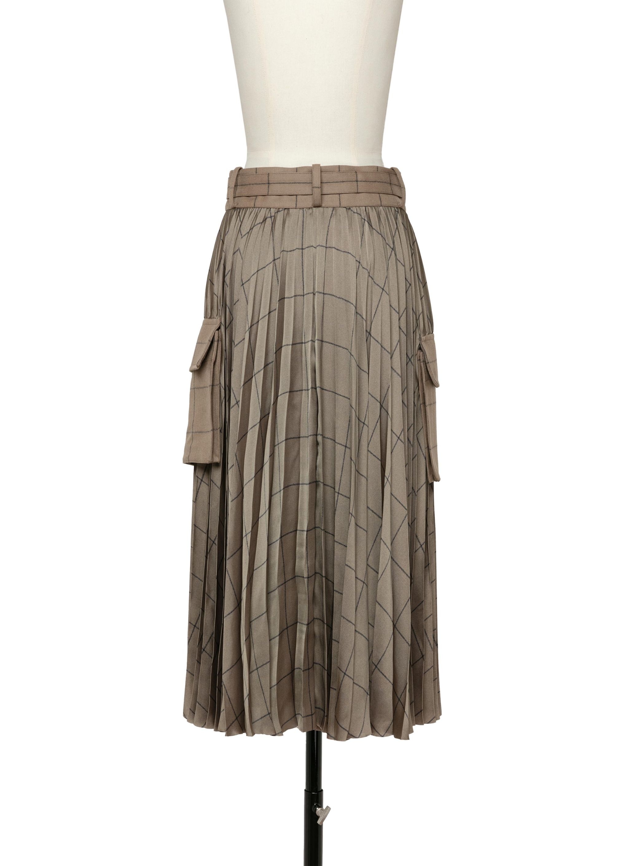Windowpane Skirt - 3