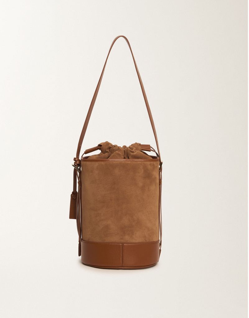 Bucket bag in suede 3