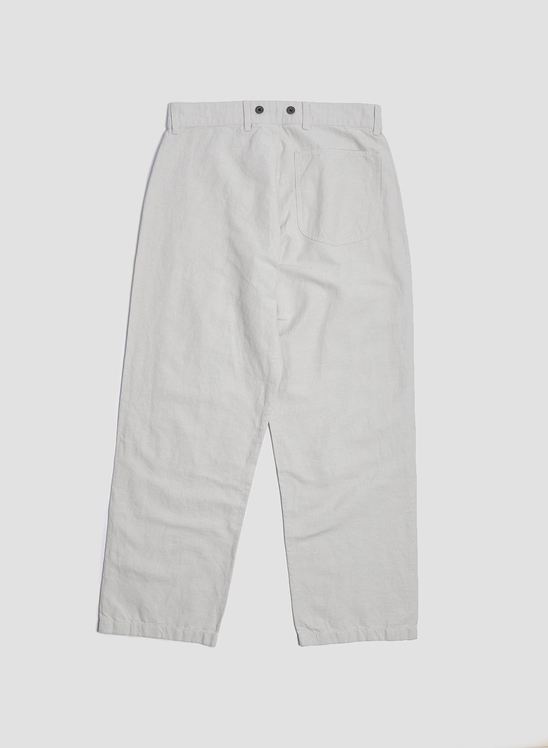 Carpenter Pant Cotton Linen in Off White - 7