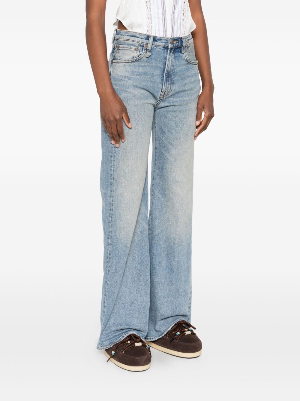 logo-patch jeans - 3