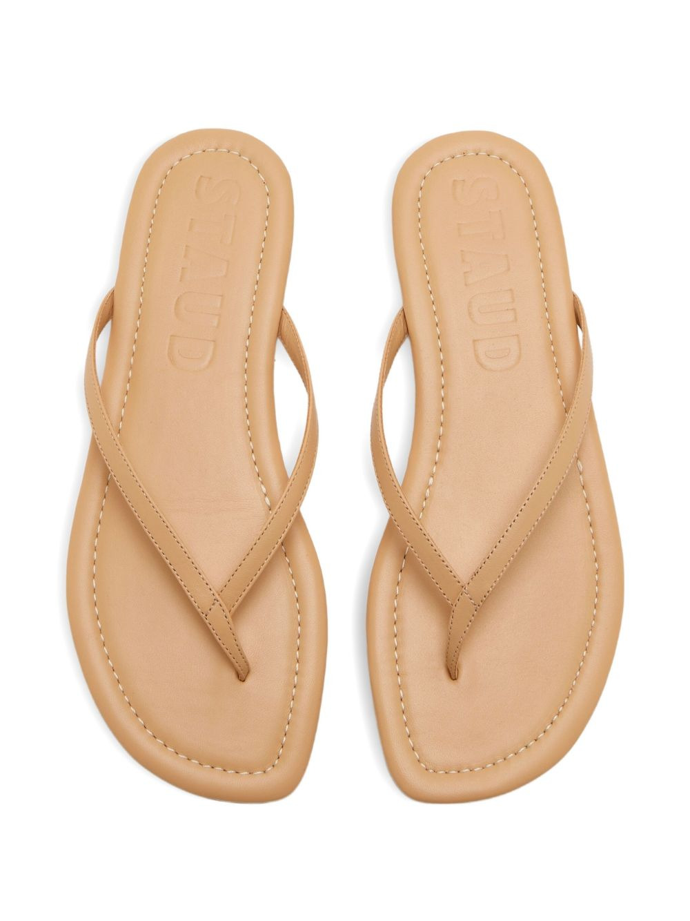 leather thong sandals - 2