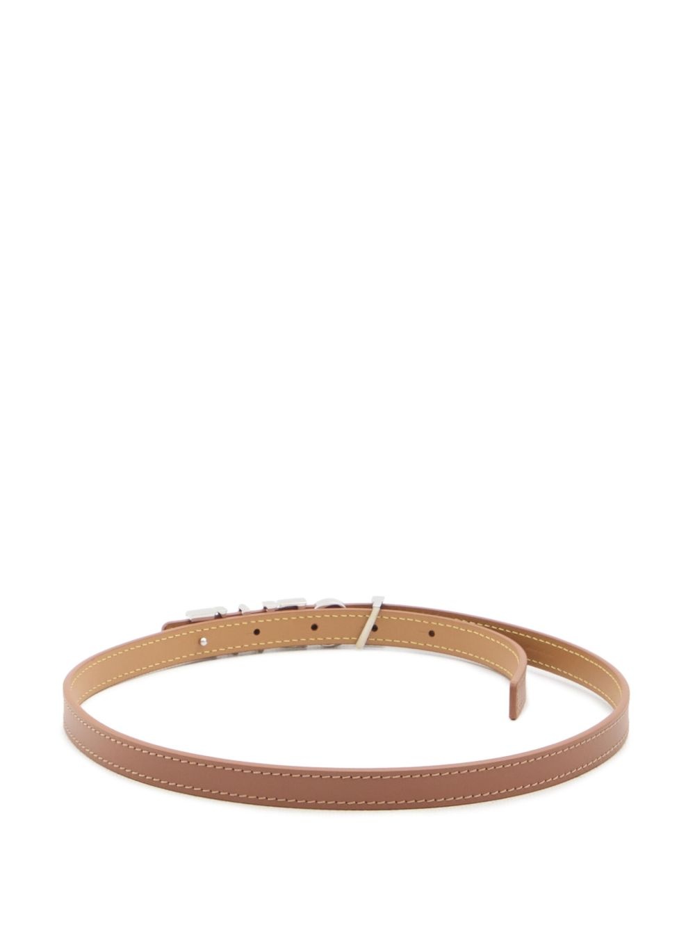 logo-lettering belt - 2