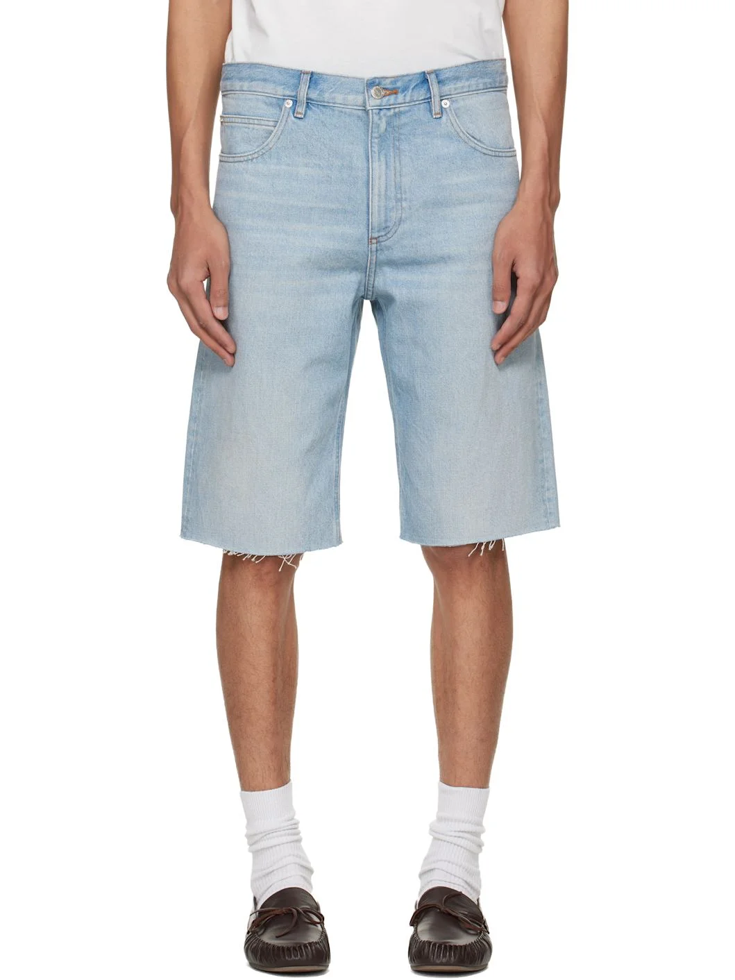 Blue Sam Denim Bermuda Shorts - 1
