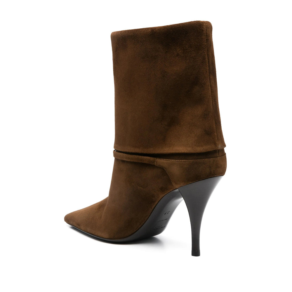Saint Laurent Brown Boots Women - 2