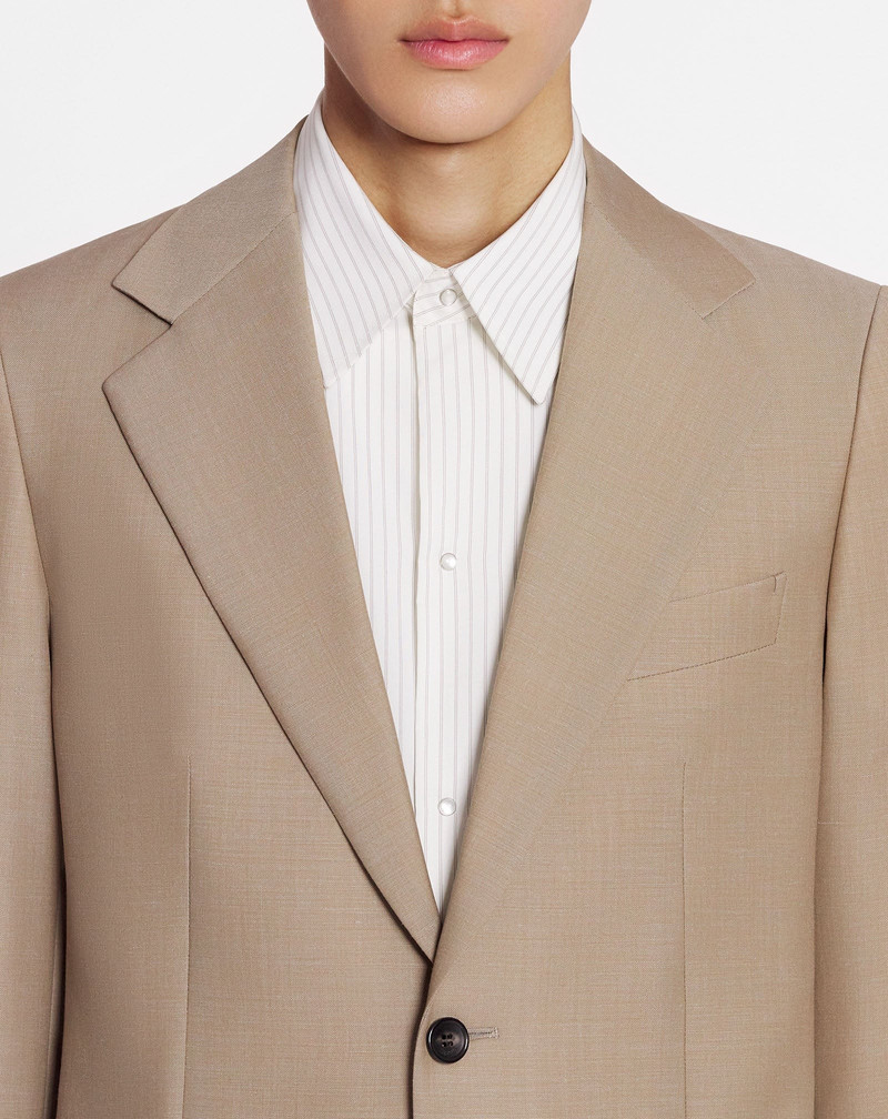 SINGLE-BREASTED JACKET WITH FLAP POCKETS 5