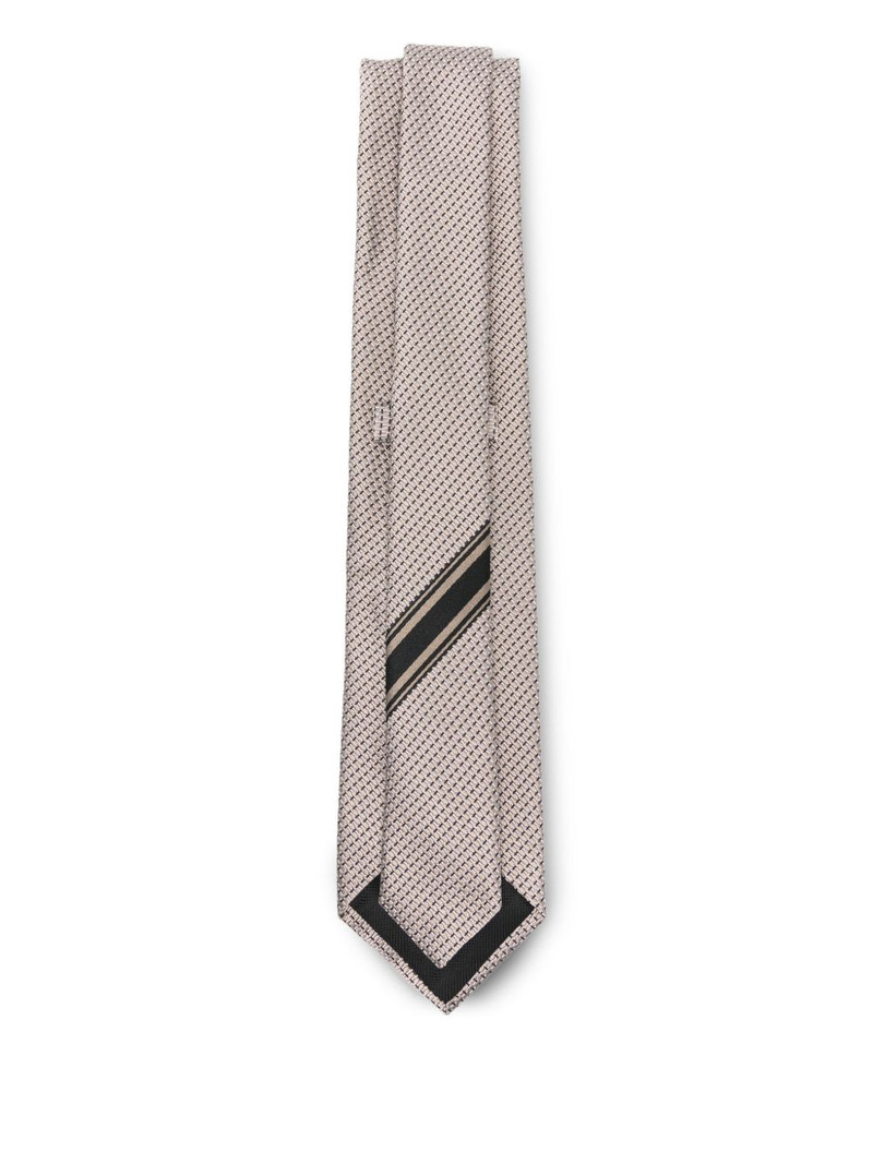 Brioni silk tie outlook