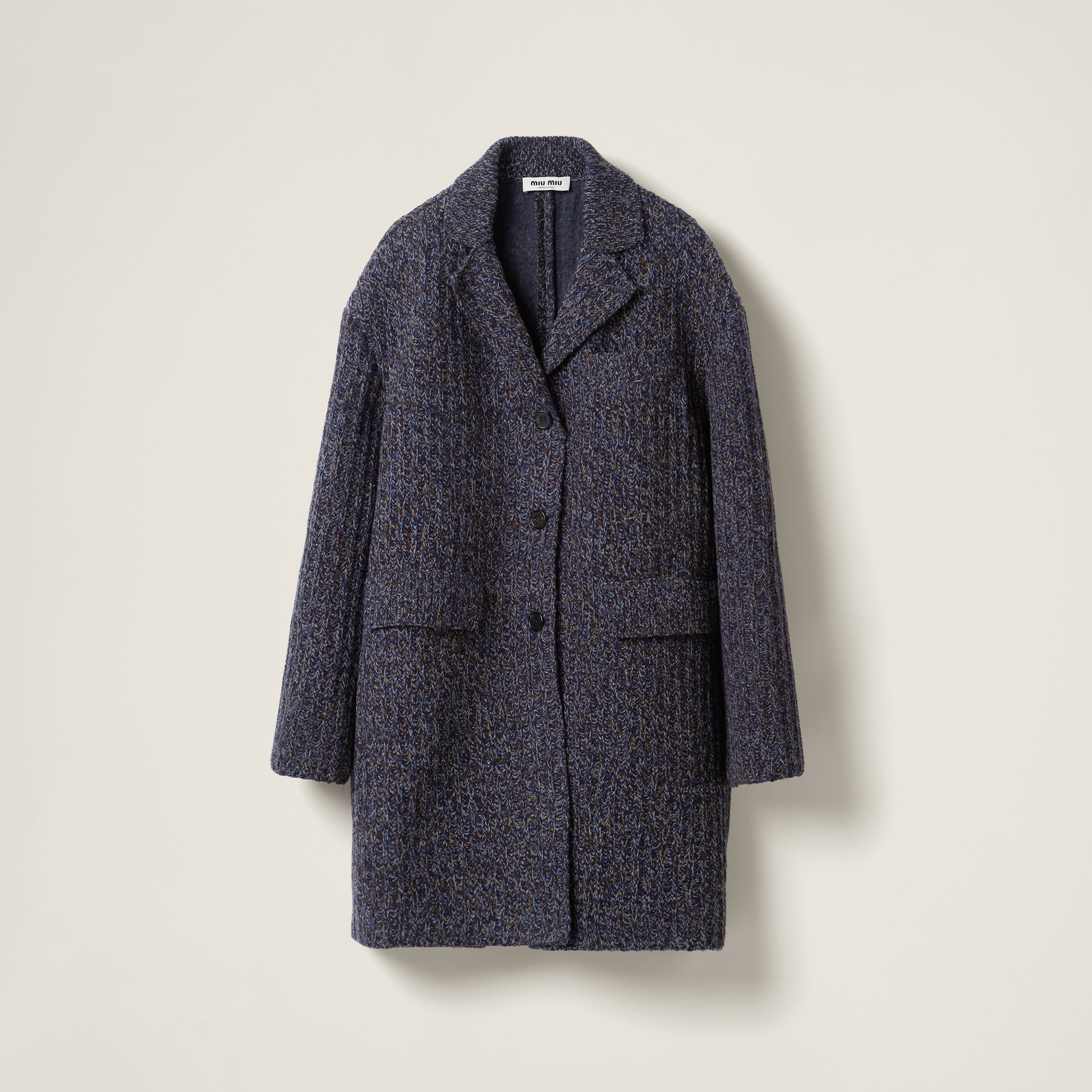 Wool and cotton coat - 1