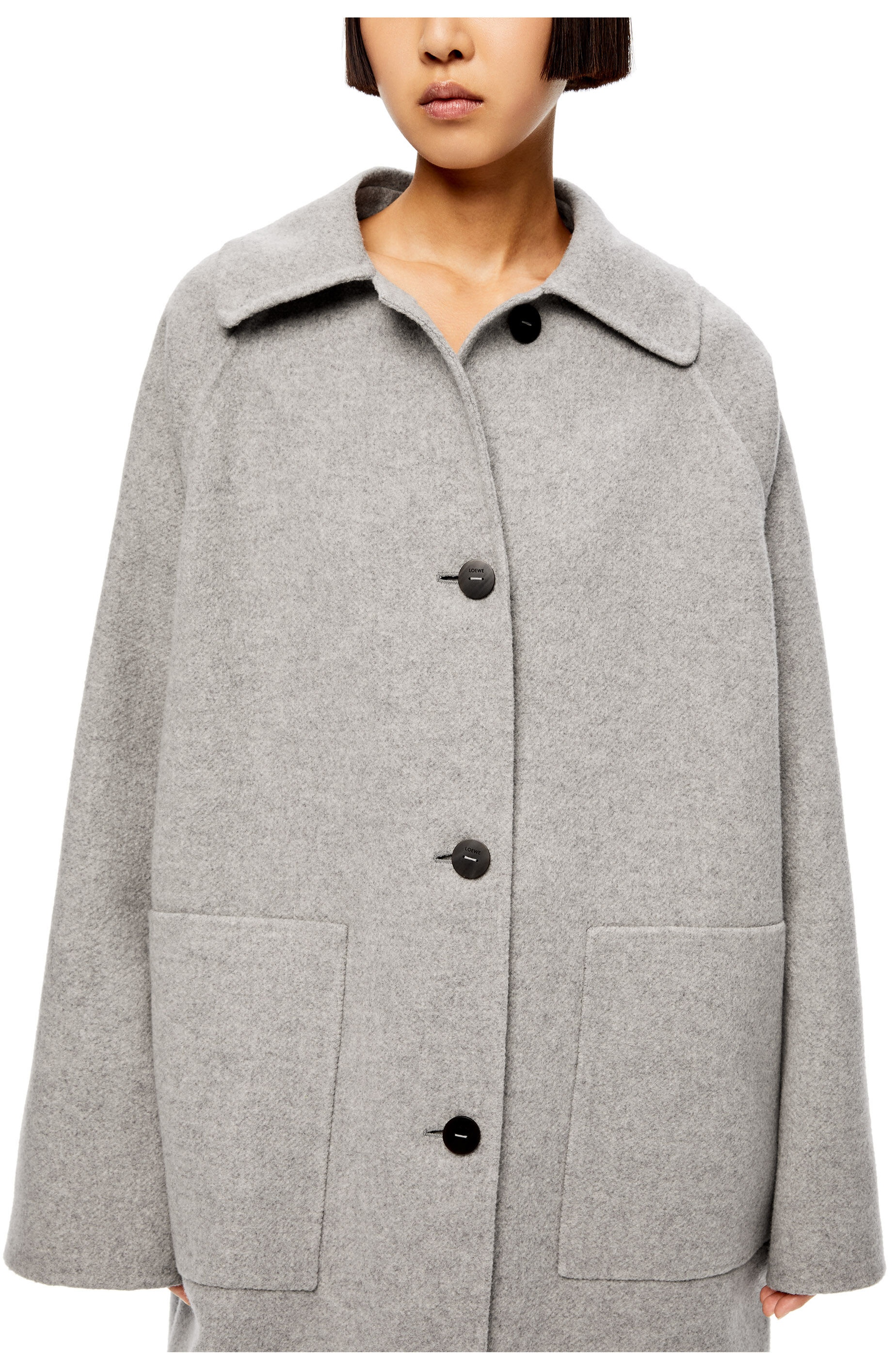 Coat in cashmere - 5