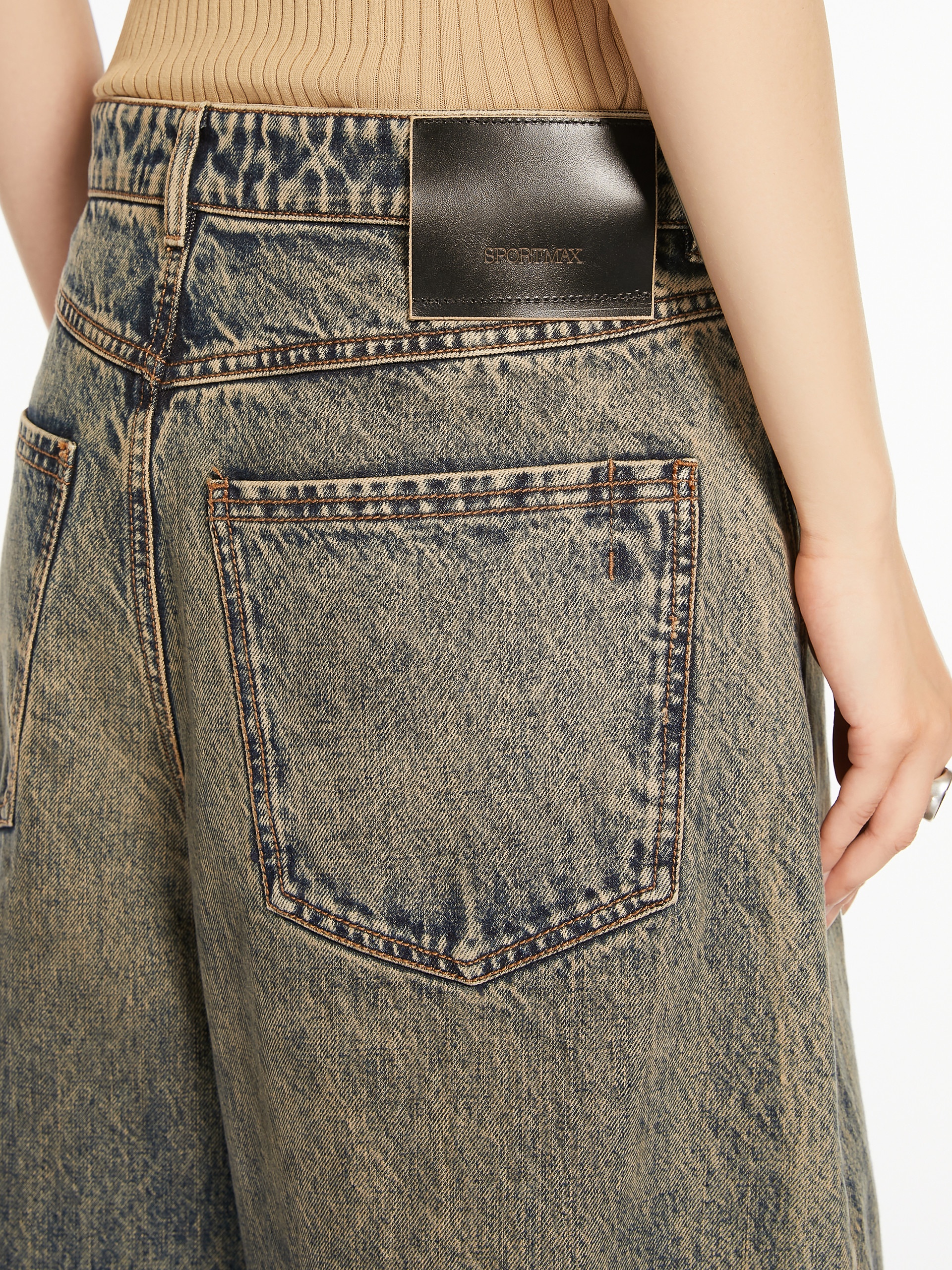 ANGRI Oversized five-pocket trousers - 5