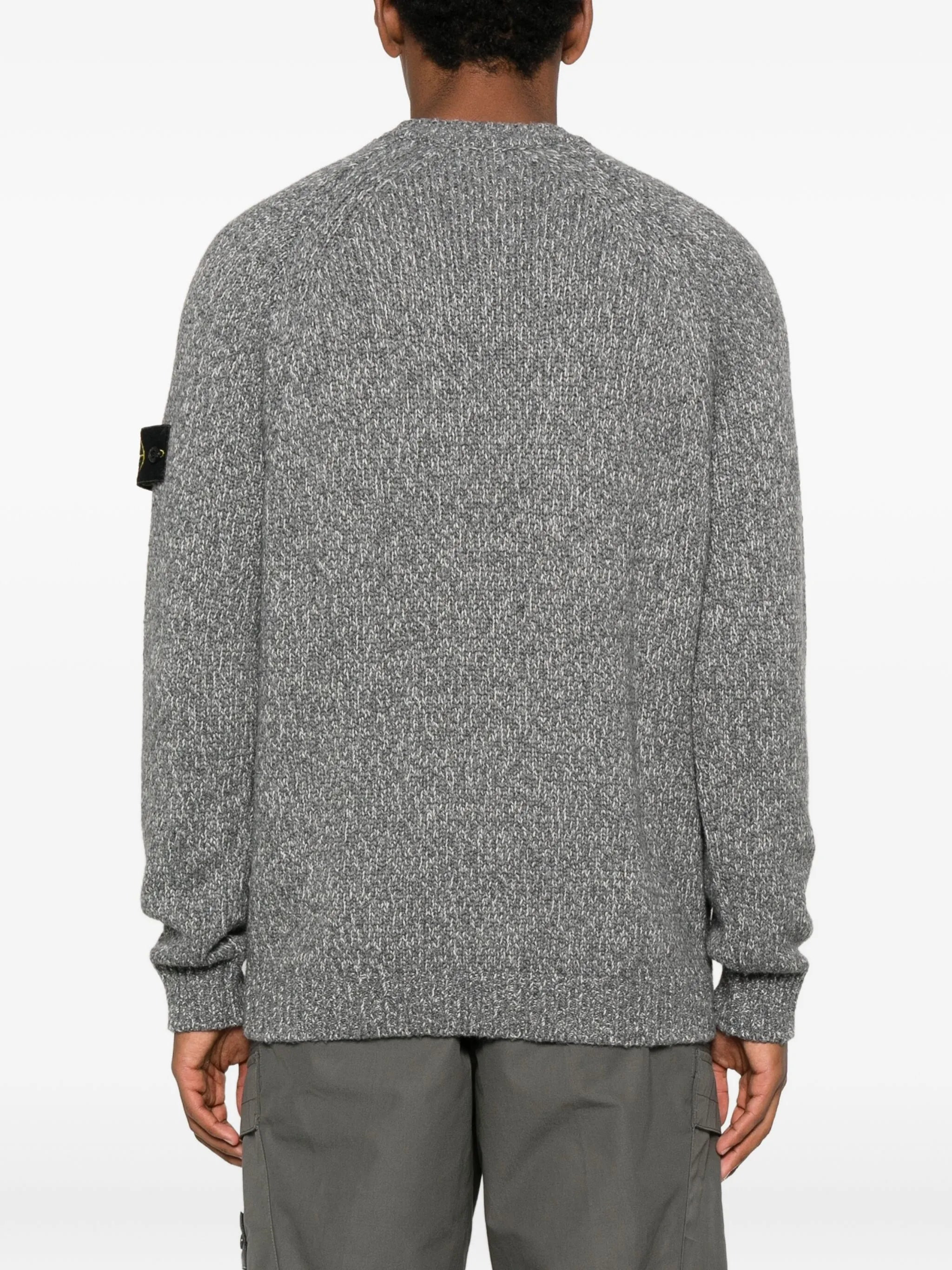 Stone Island Logo-detail Crew-neck Sweater - 4