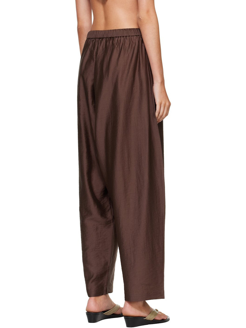 Brown Maxi Trousers 3