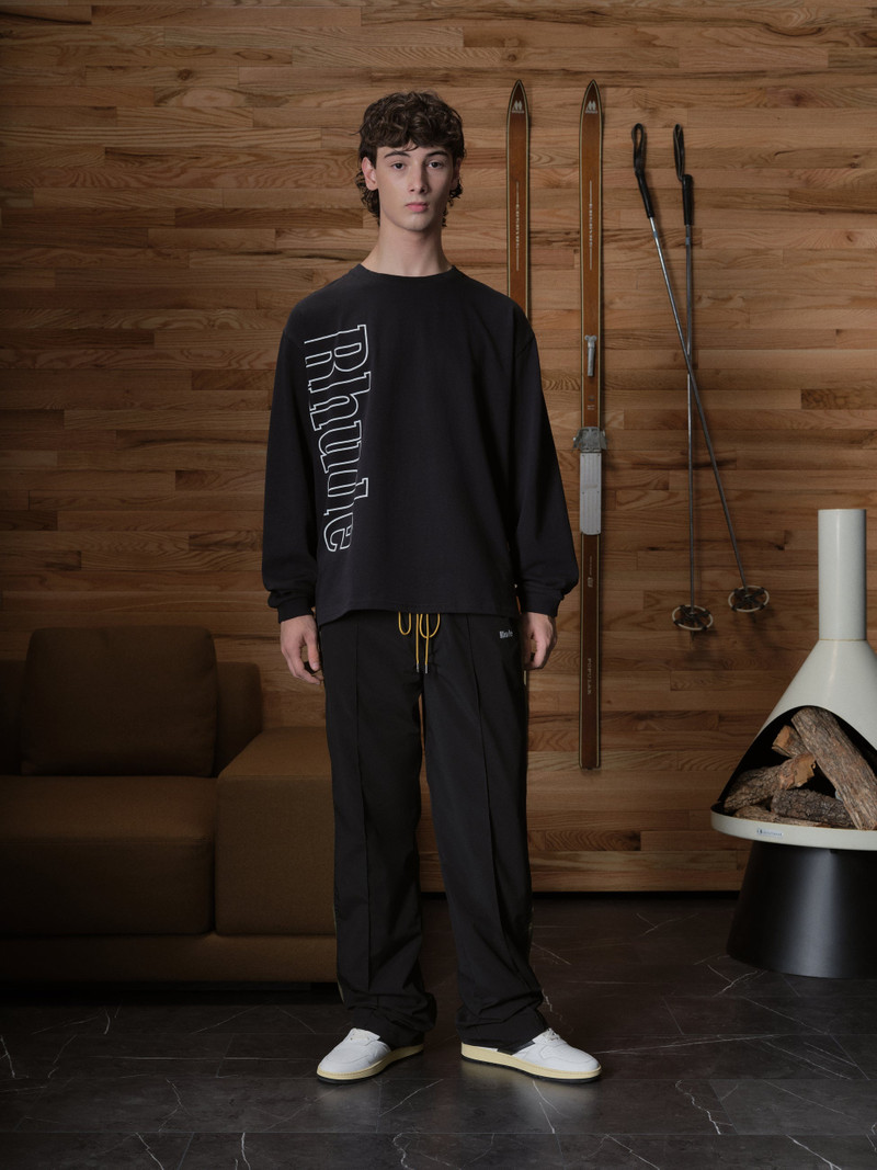 Rhude RHUDE SIDE LOGO LS TEE outlook